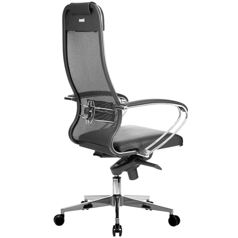 Кресло руководителя Метта "Samurai" Comfort-1.01, CH-2, сетка Х2 черн/экокожа MPES черн., мультиблок - фото 3