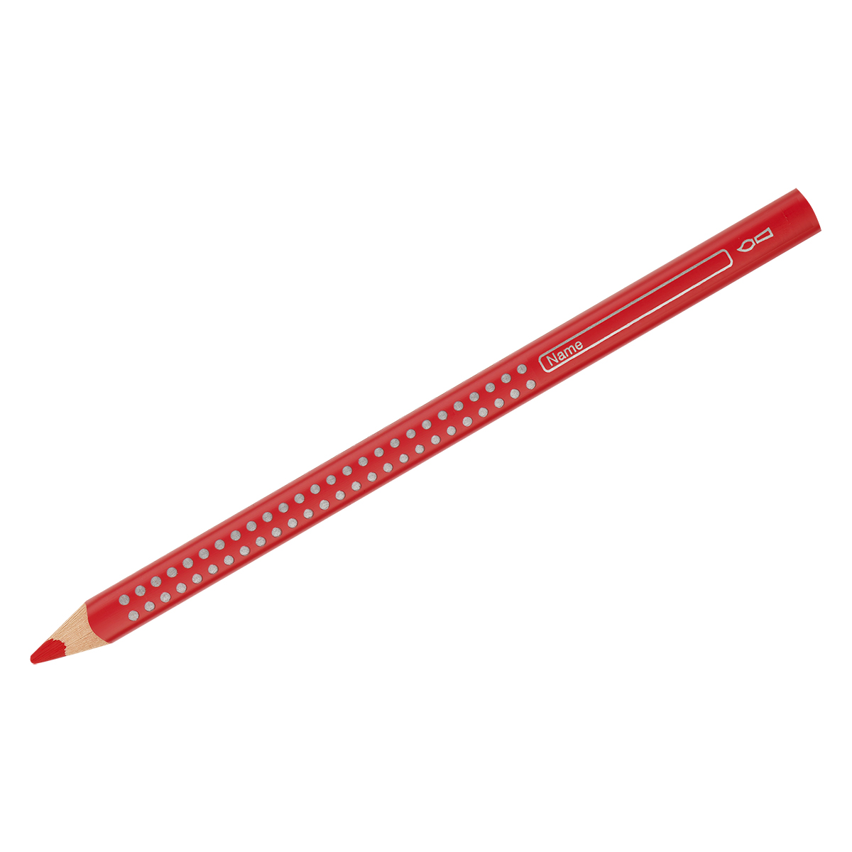 Карандаши цветные Faber-Castell "Jumbo Grip", 12цв., трехгран., утолщен., заточен., картон, европодв - фото 4