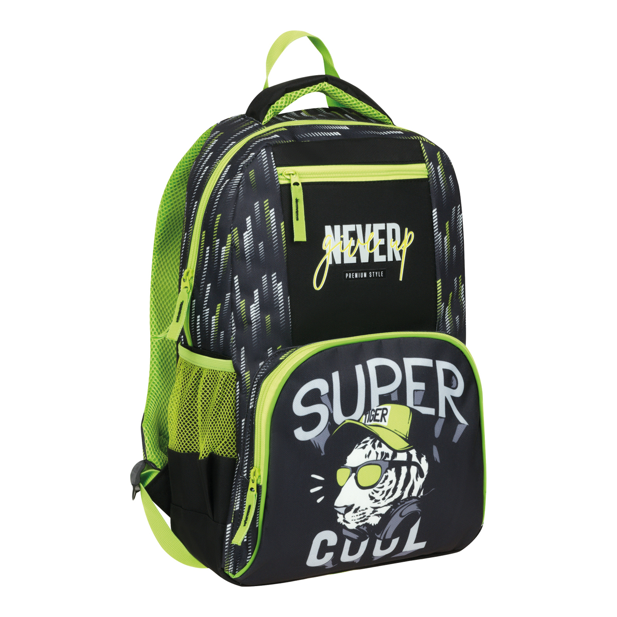 Рюкзак ArtSpace School "Super", 44*31*16см, 1 отделение, 4 кармана, уплотн. спинка - фото 1