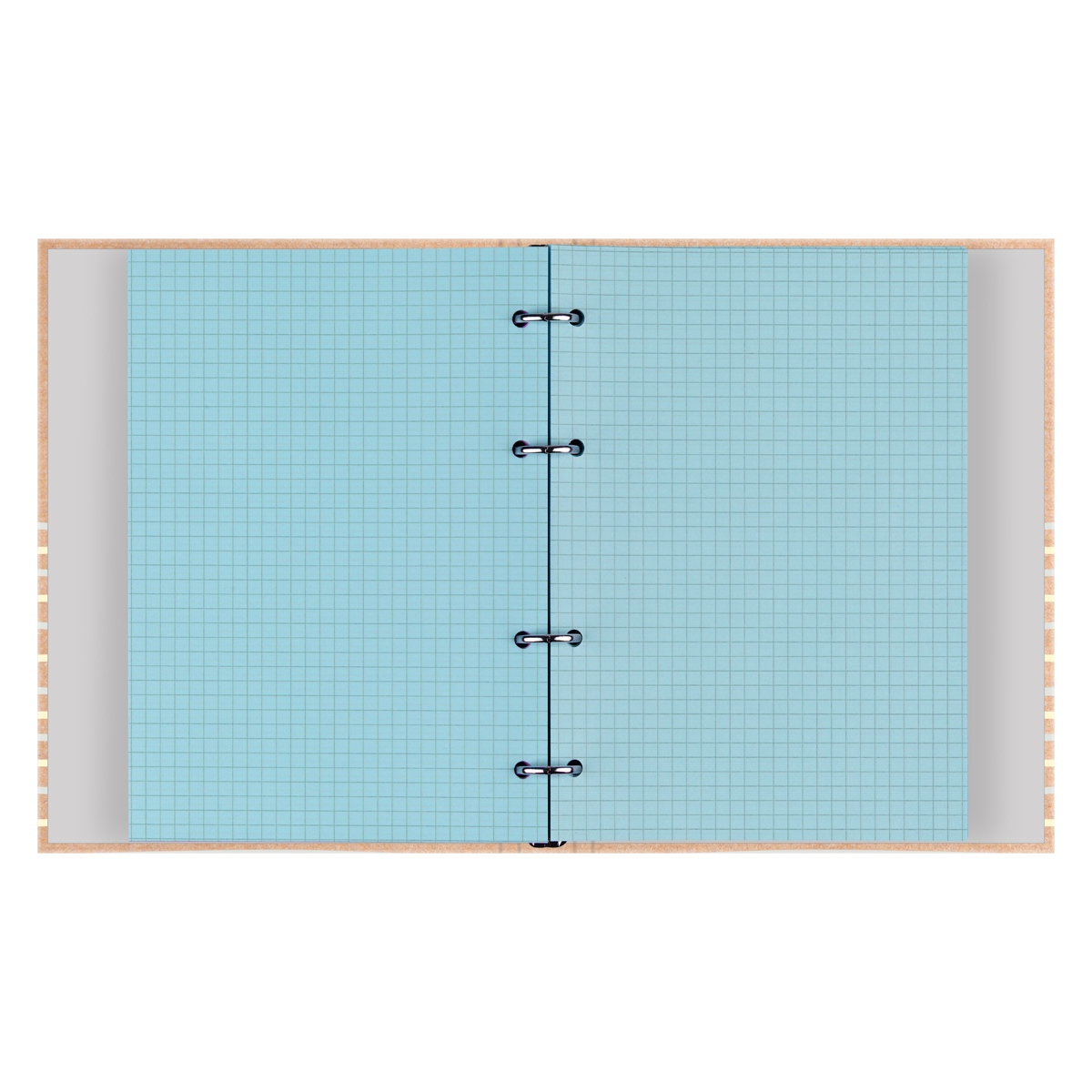 Тетрадь на кольцах А5, 200л., BG "Круче меня - нет!", 4 цвет. блок, матовая ламинация, выб. лак - фото 4