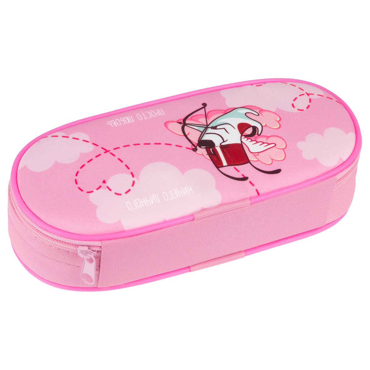 Пенал корпусный 1 отделение, 220*95*50 Мульти-Пульти "Ничего личного", полиэстер - фото 3