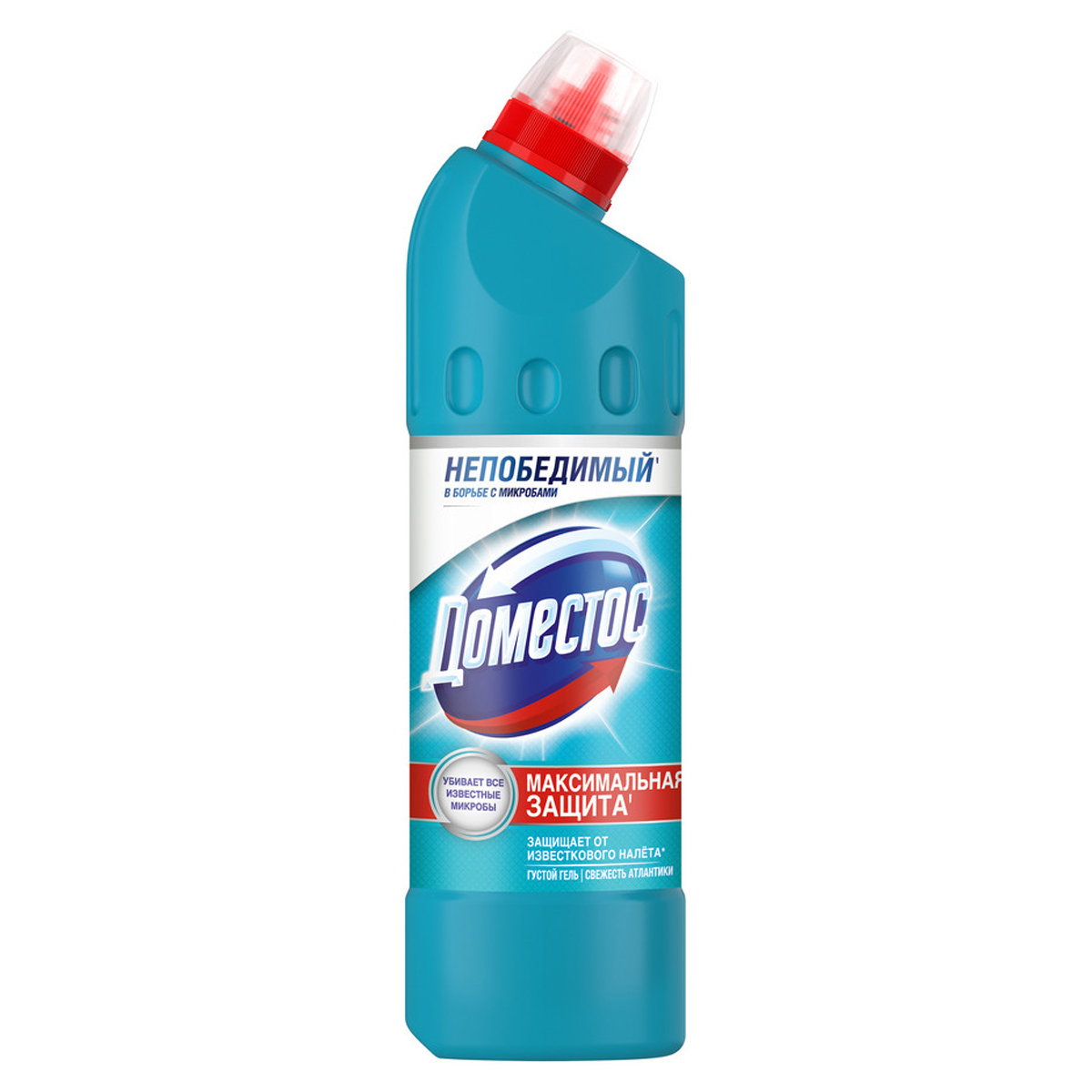 Чистящее средство 500 мл, DOMESTOS "Свежесть Атлантики", с отбеливающим эффектом, гель - фото 1