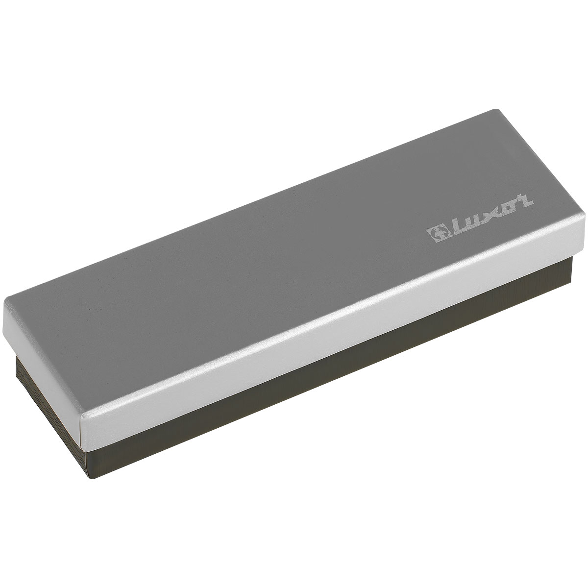 Ручка-роллер Luxor "Trident" синяя, 1,0мм, корпус серебро/золото, футляр - фото 6