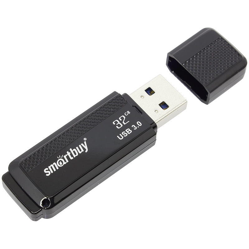Флеш-память Smartbuy 32GB Dock Black 3.0(SB32GBDK-K3) - фото 1