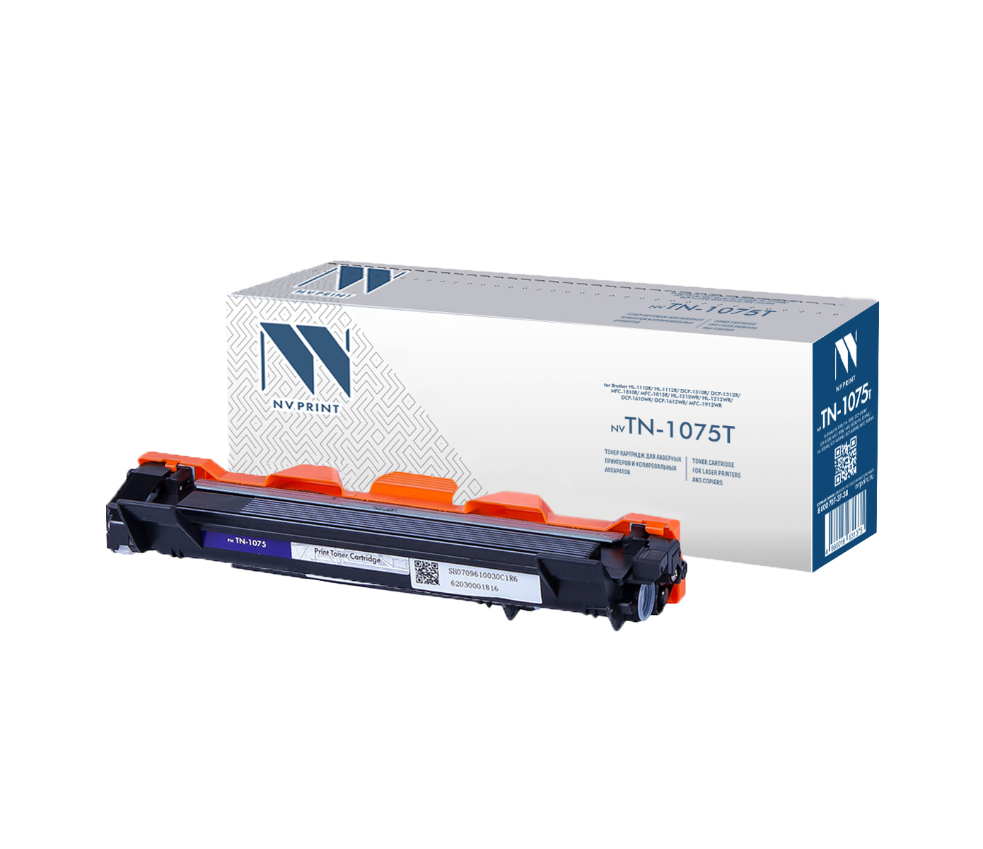 Картридж совм. NV Print TN-1075 черный для Brother HL1012/DCP1510/1512/MFC1815 (1000стр.) - фото 1