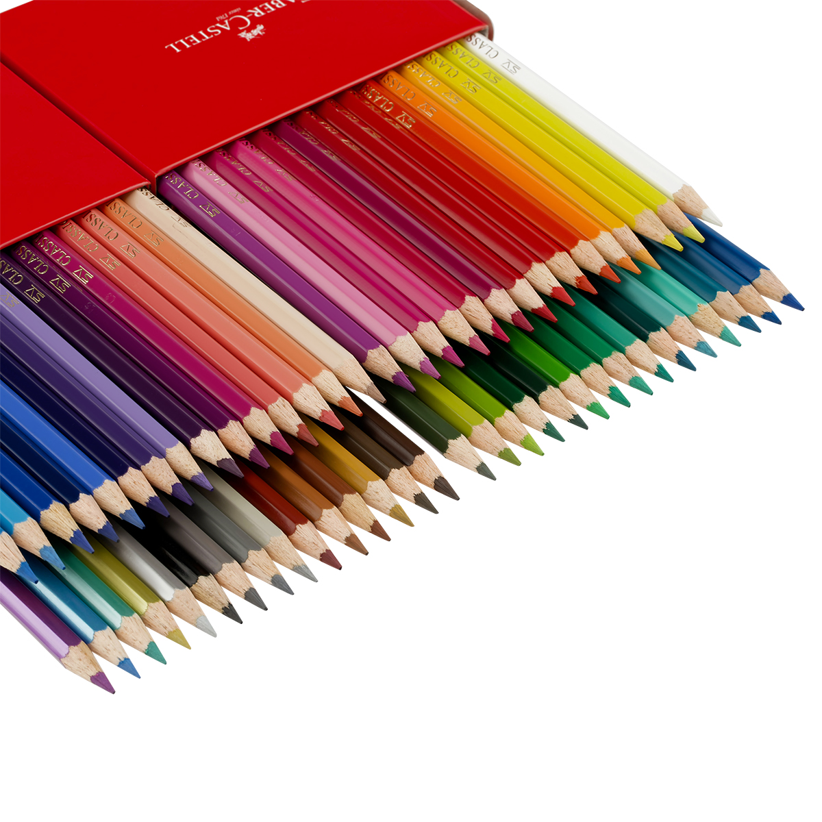 Карандаши цветные Faber-Castell, 60цв., заточен., картон. подставка, европодвес - фото 2