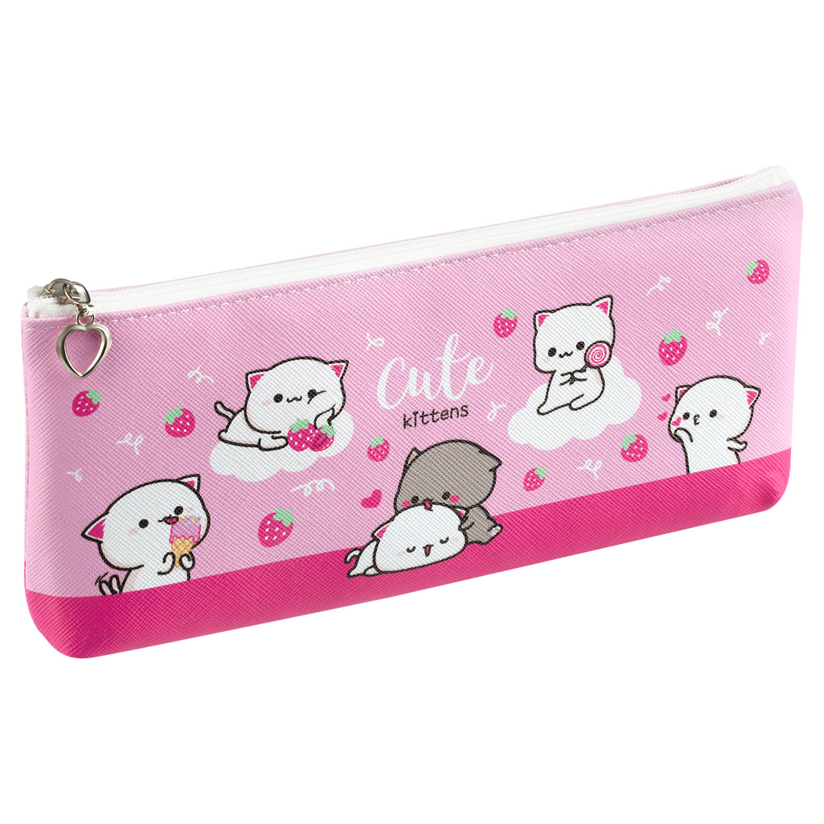 Пенал мягкий 200*85*30 MESHU "Cute", искусственная кожа - фото 2