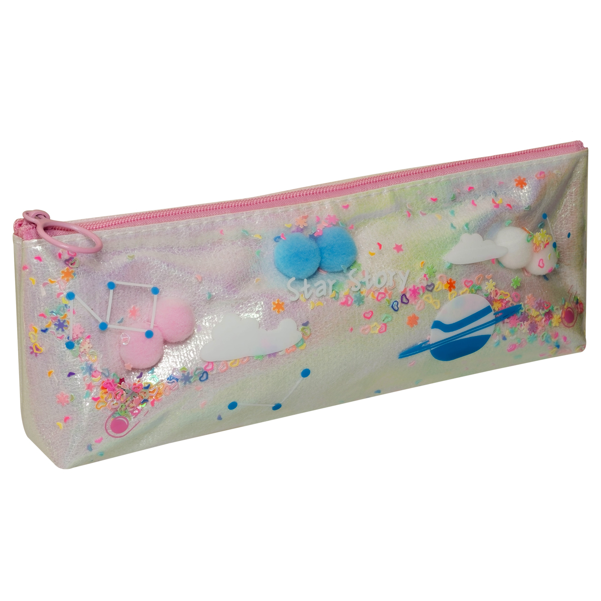 Пенал мягкий 200*80*30 MESHU "Star story", PU - фото 1