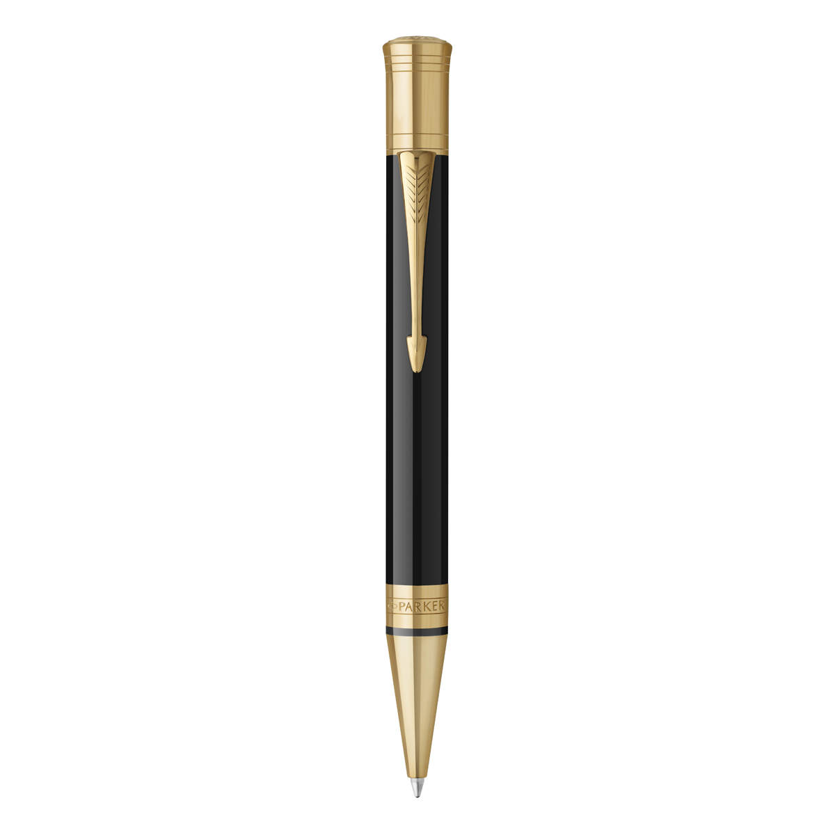 Ручка шариковая Parker "Duofold Black GT" черная, 1,0мм, подарочная упаковка - фото 2