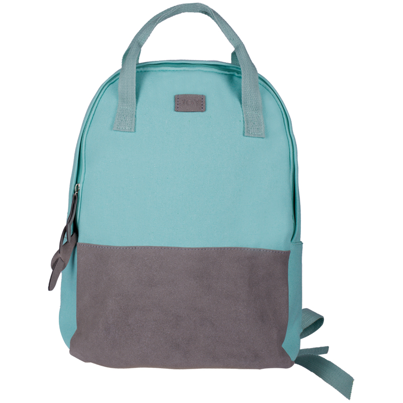 Рюкзак ArtSpace Casual "Soft mint"38*30*13см, 1 отделение, 2 кармана, иск. замша/канва - фото 3