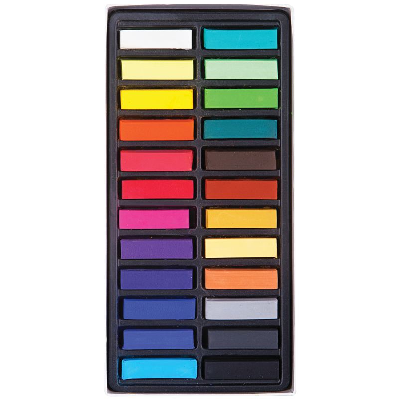 Пастель Faber-Castell "Soft pastels", 24 цвета, мини, картон. упаковка - фото 5