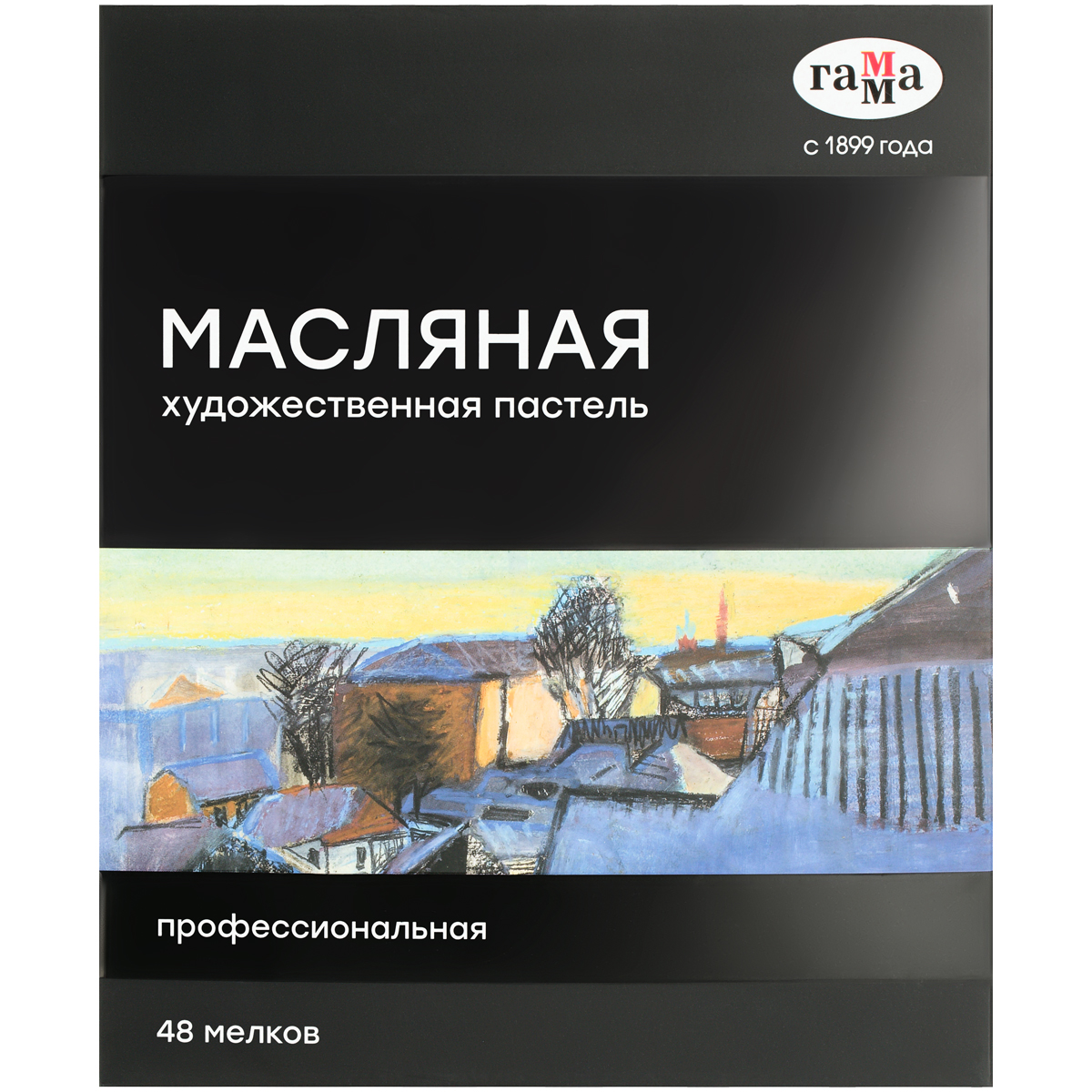 Пастель масляная Гамма, 48 цветов, картон. упаковка - фото 4