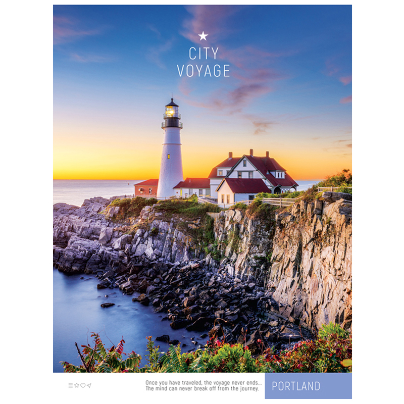 Тетрадь 96л., А4, клетка ArtSpace "Путешествия. City voyage" - фото 6