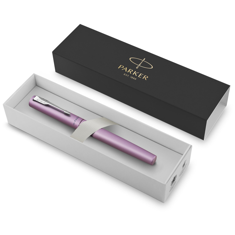 Ручка перьевая Parker "Vector XL Lilac" синяя, 0,8мм, подарочная упаковка - фото 4