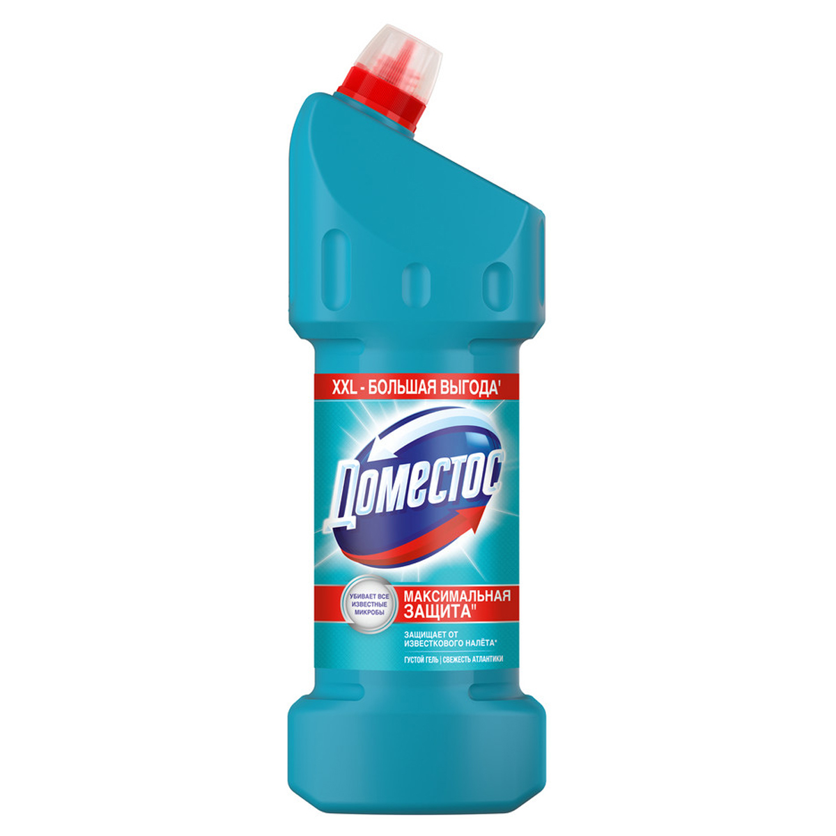 Чистящее средство 1,5 л DOMESTOS (Доместос) "Свежесть Атлантики", с отбеливающим эффектом, 67683281 - фото 1