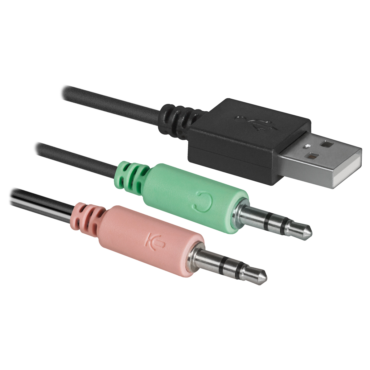 Колонки Defender SPK-190, 2*4W, питание от USB, черный - фото 3