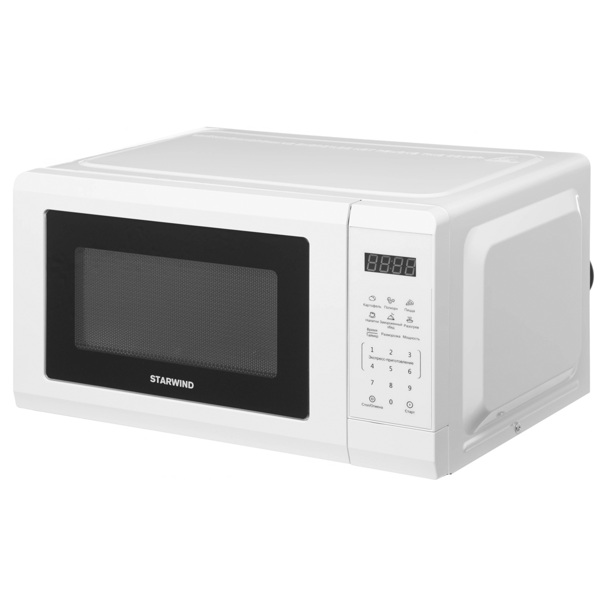 Микроволновая печь Starwind SMW4220 20л. 700Вт электронное управление, белый - фото 1