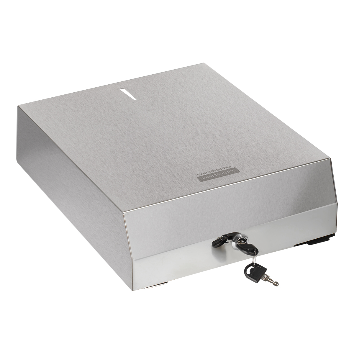 Диспенсер для полотенец листовых OfficeClean Professional (V-сл.), нержавеющая сталь - фото 7