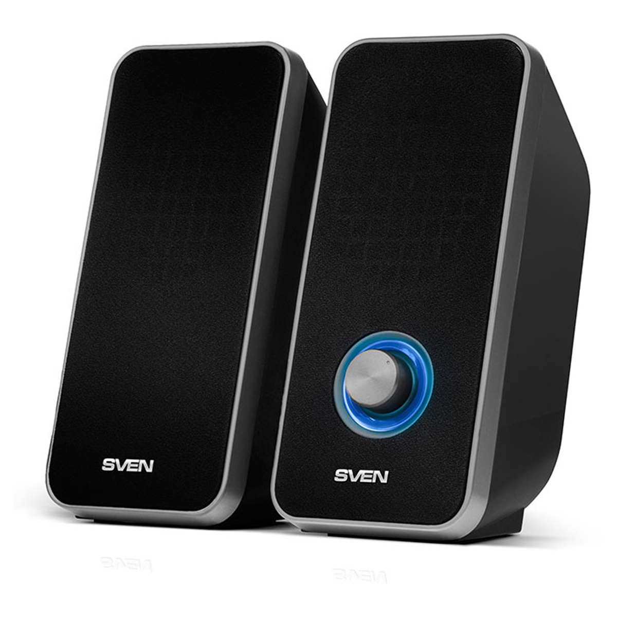 Колонки Sven 325, 2*3W, питание через USB, черный - фото 1
