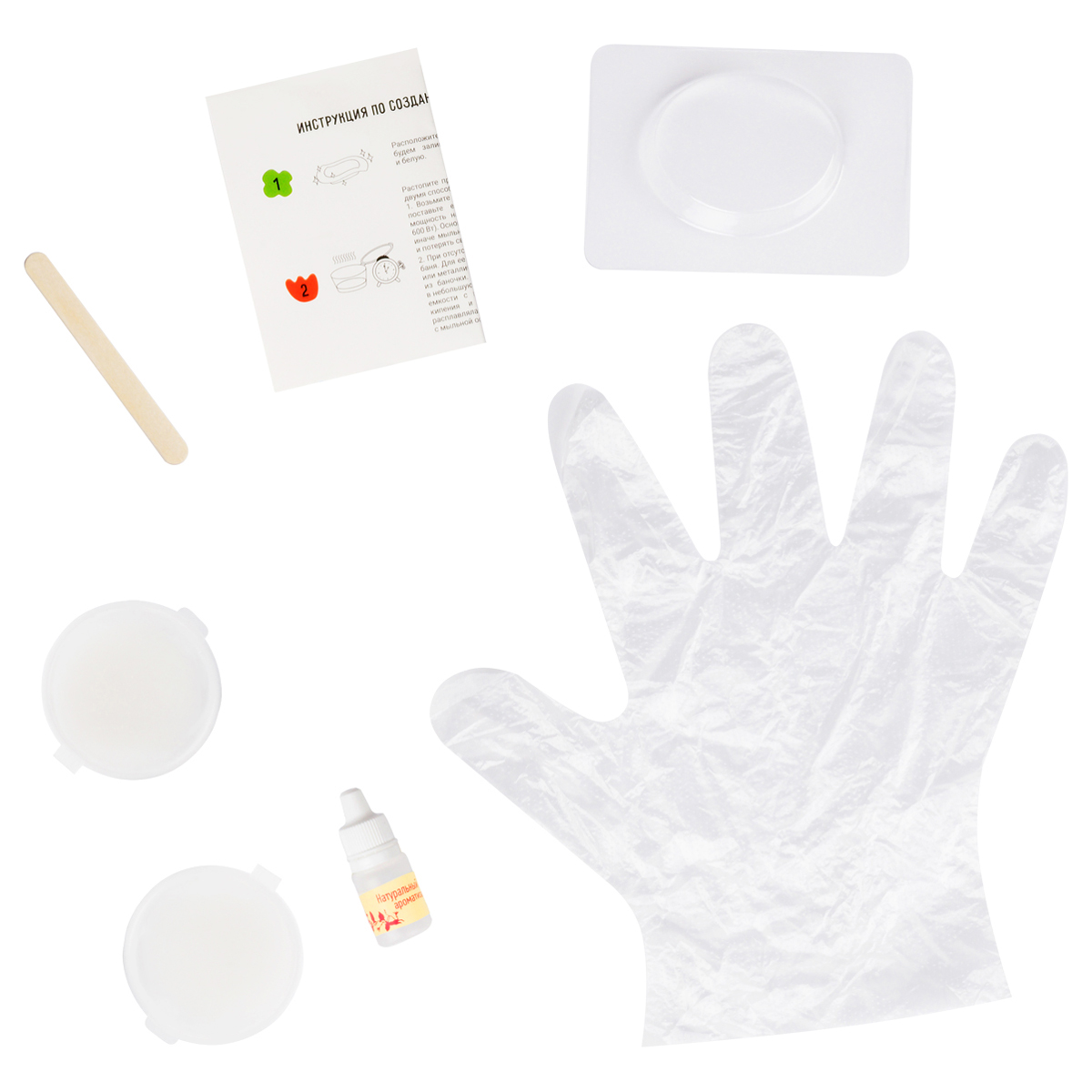 Набор для мыловарения ТРИ СОВЫ "Стильняшка", 1 мыло с картинкой, картонная коробка - фото 2