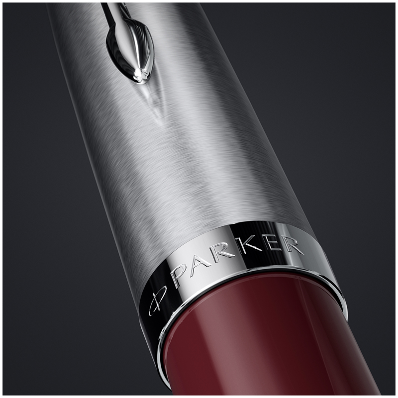 Ручка шариковая Parker "51 Burgundy CT" черная, 1,0мм, поворот., подарочная упаковка - фото 3