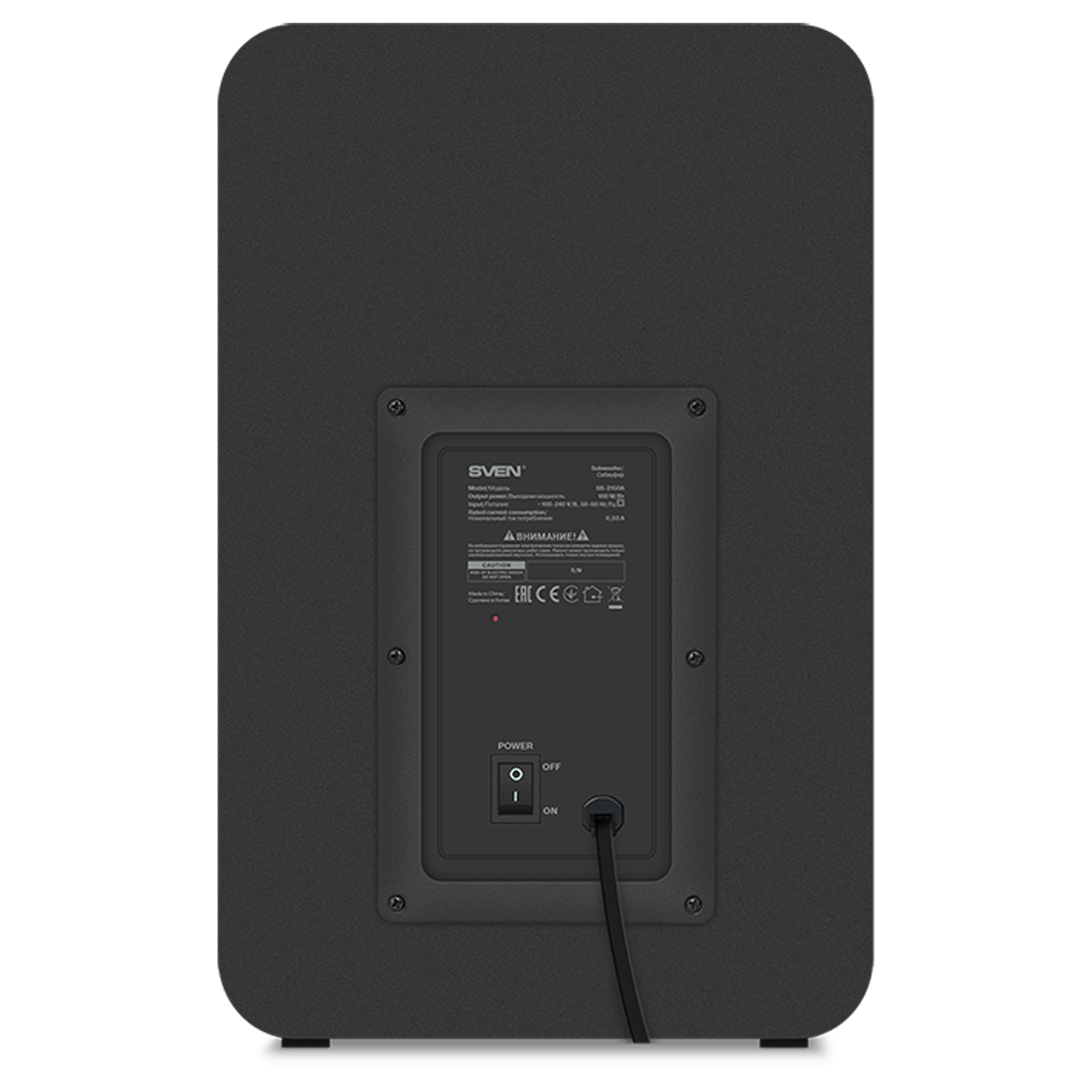 Колонки Sven SB-2150A, 2*40W+Subwoofer 100W, саундбар, Bluetooth, пульт, USB, черный - фото 8
