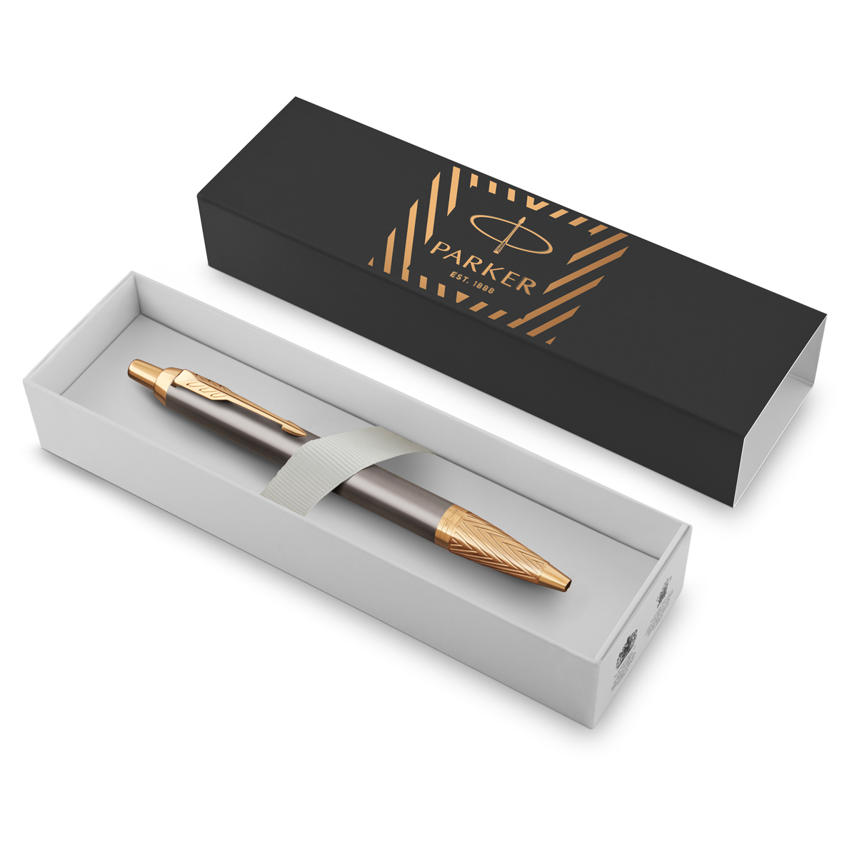 Ручка шариковая Parker "IM PRM ARROW GT" синяя, 1,0мм, кнопочн., подарочная упаковка - фото 4