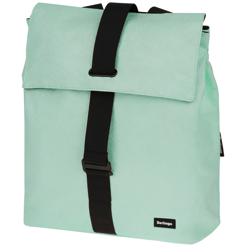 Рюкзак Berlingo Trends "Eco mint" 36*28,5*13см, 1 отделение, тайвек - фото 1