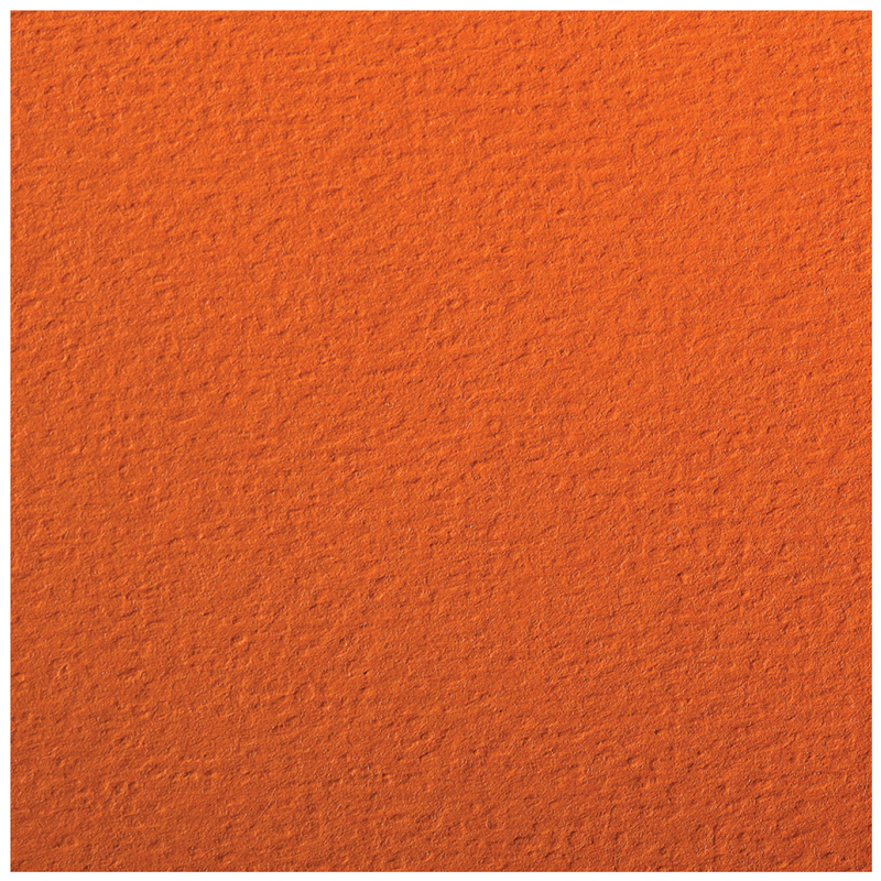 Цветная бумага 500*650мм, Clairefontaine "Etival color", 24л., 160г/м2, оранжевый, легкое зерно, 30%хлопка, 70%целлюлоза - фото 4