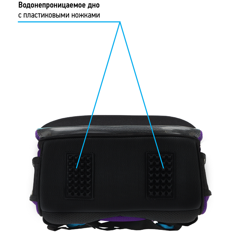 Ранец Berlingo Expert "Sea magic" 37*28*16см, 2 отделения, 2 кармана, анатомическая спинка - фото 7