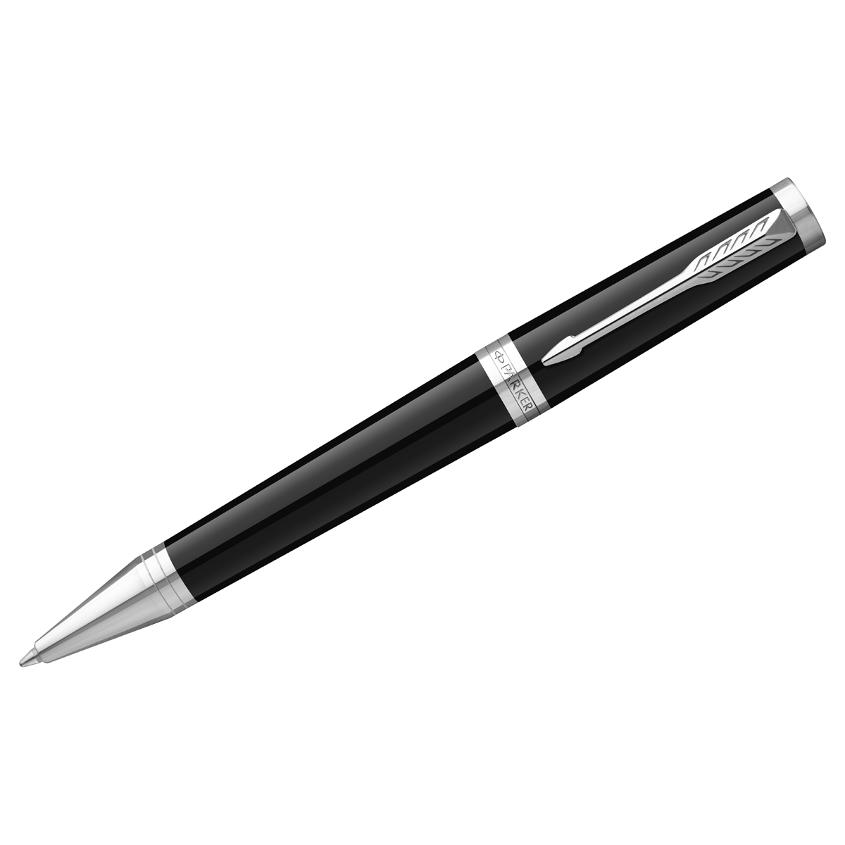 Ручка шариковая Parker "Ingenuity Black СT" черная, 1,0мм, подарочная упаковка - фото 1
