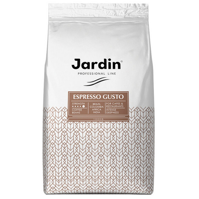 Кофе в зернах Jardin "Espresso Gusto", вакуумный пакет, 1кг - фото 1