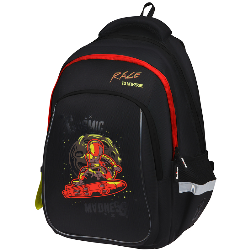 Рюкзак Berlingo Comfort "Astronaut" 38*27*18см, 3 отделения, 3 кармана, эргономичная спинка - фото 1