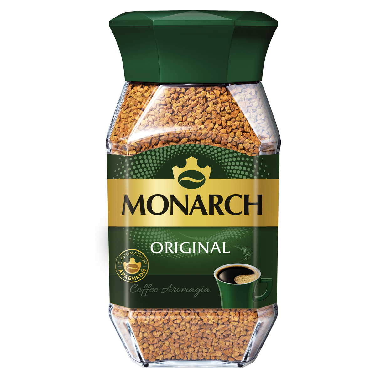 Кофе растворимый Monarch "Original", сублимированный, стеклянная банка, 190г - фото 1