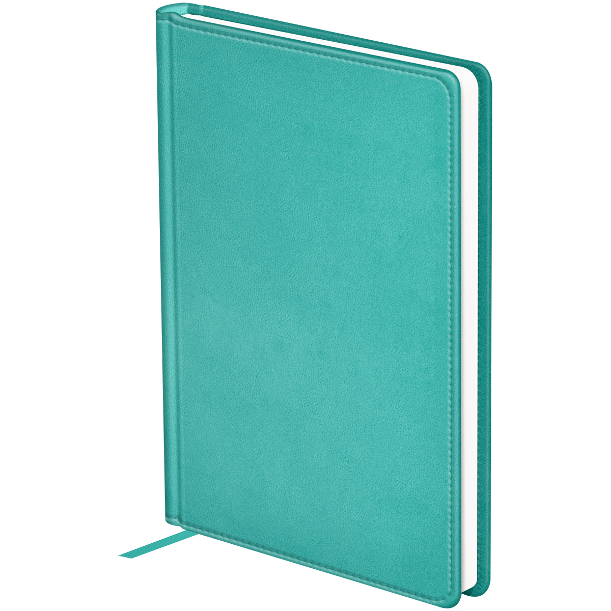 Ежедневник недатированный, А5, 136л., твердый переплет, кожзам, BG "Winner. Light teal", светло-бирюзовый - фото 1