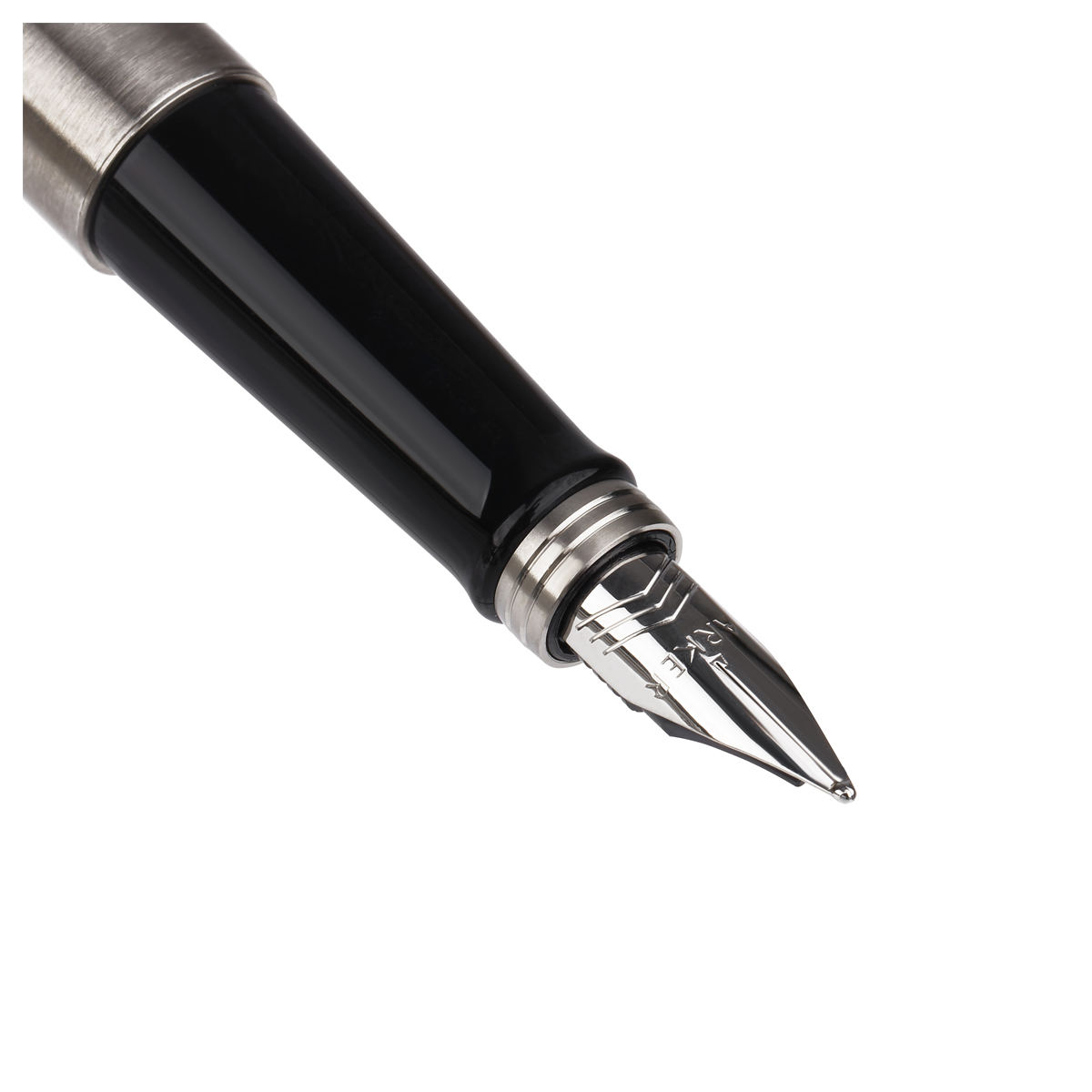 Набор Parker "Jotter Stainless Steel CT": ручка шариковая 1,0мм синяя и ручка перьевая 1,0мм синяя, подарочная упаковка - фото 7