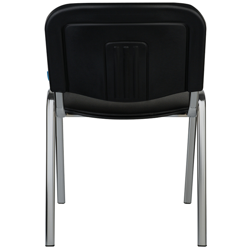 Стул Helmi HL-F01 "Изо", каркас хром, обивка кожзам черный - фото 4