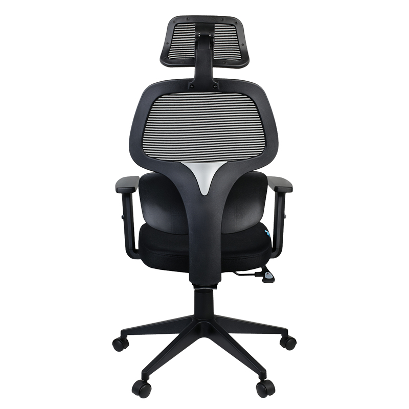 Кресло руководителя Helmi HL-E36 "Support", ткань черная - фото 4