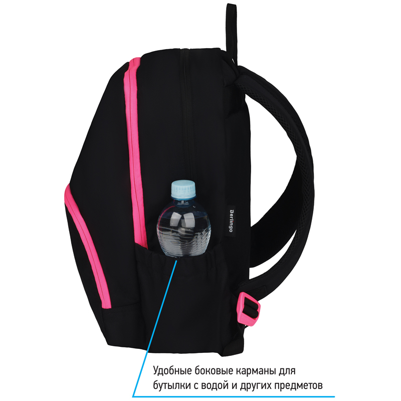Рюкзак Berlingo Light "Limited edition" 39,5*28*16см, 2 отделения, 3 кармана, уплотненная спинка - фото 5