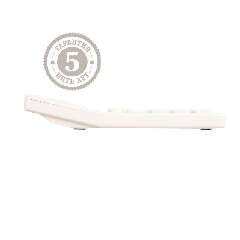 Калькулятор настольный Citizen SDC-810NR-WH, 10 разрядов, двойное питание, 102*124*25мм, белый - фото 3
