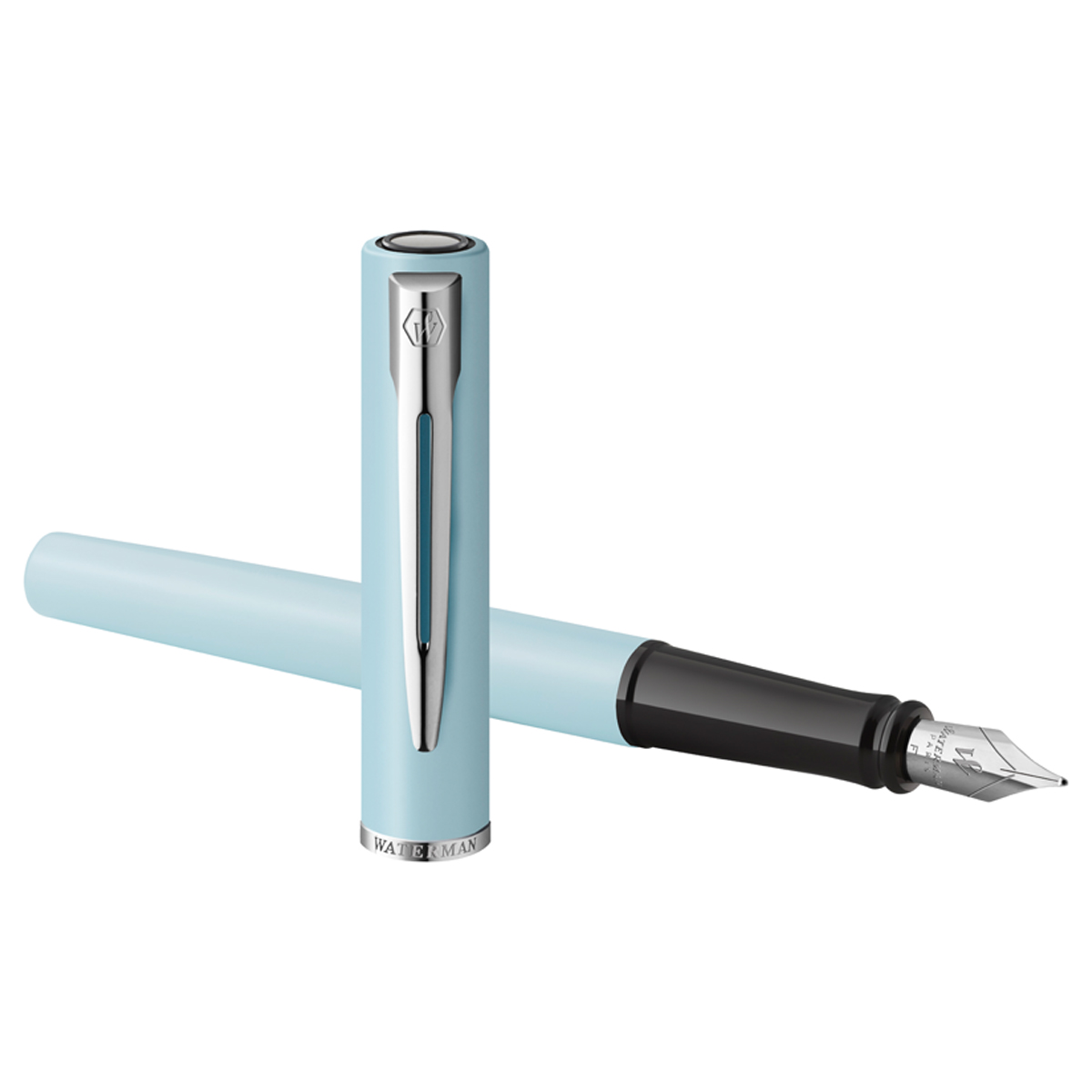 Ручка перьевая Waterman "Allure Pastel Blue" синяя, 0,8мм, подарочная упаковка - фото 1