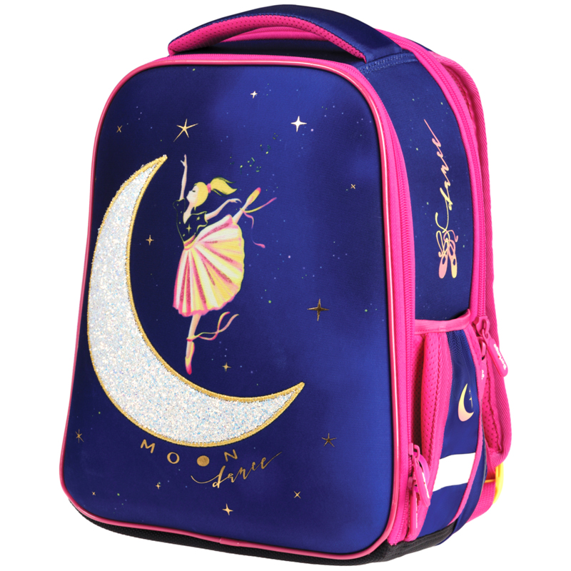 Ранец Berlingo Expert Mini "Moon dance" 36*27*14см, 2 отделения, 2 кармана, анатомическая спинка, мешок для обуви - фото 1
