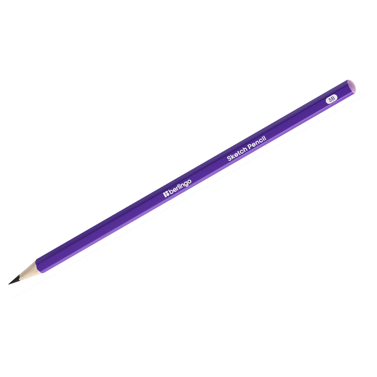 Карандаш ч/г Berlingo "Sketch Pencil" 3B, шестигранный, заточен. - фото 1