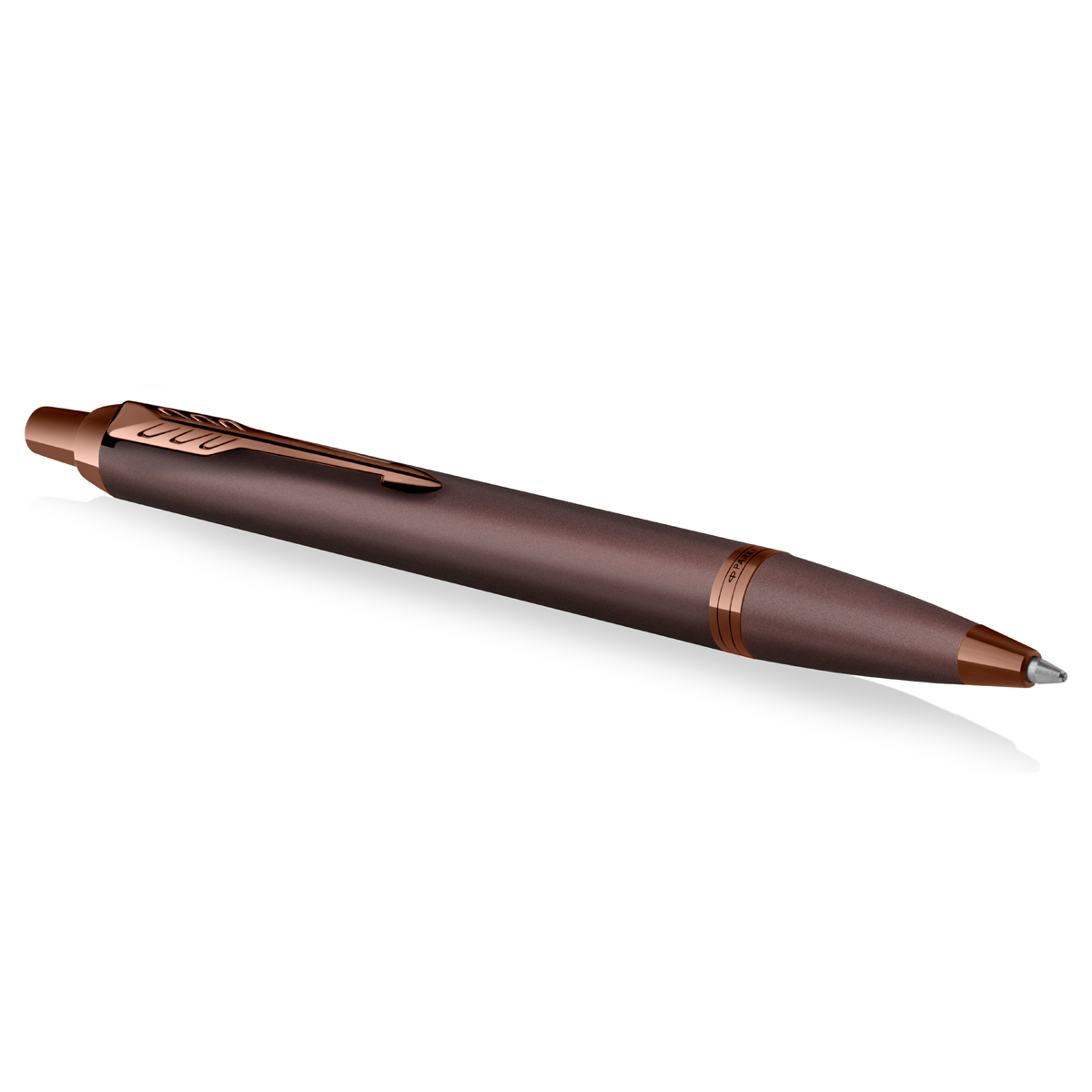Ручка шариковая Parker "IM Professionals Monochrome Burgundy" синяя, 1мм, кнопочн., подарочная упаковка - фото 3
