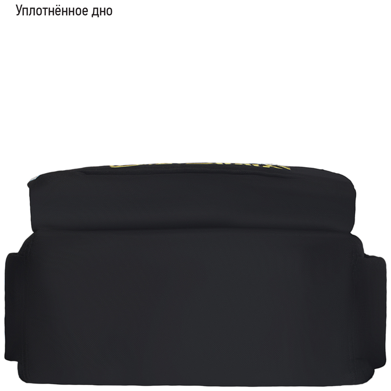 Рюкзак Berlingo Light "Angel black" 39,5*28*16см, 2 отделения, 3 кармана, уплотненная спинка - фото 7