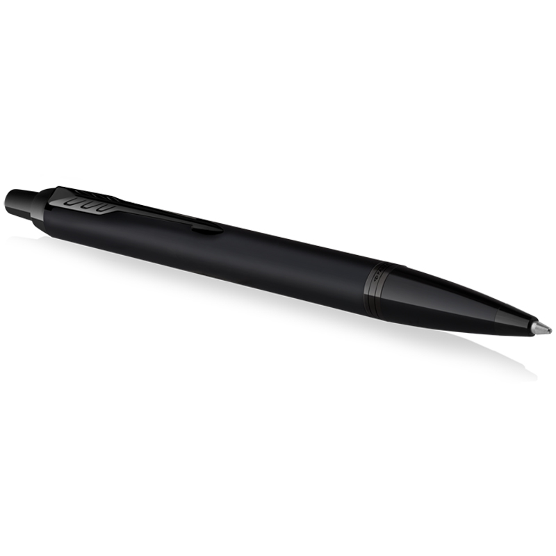 Ручка шариковая Parker "IM Achromatic Black" синяя, 1,0мм, подарочная упаковка - фото 2