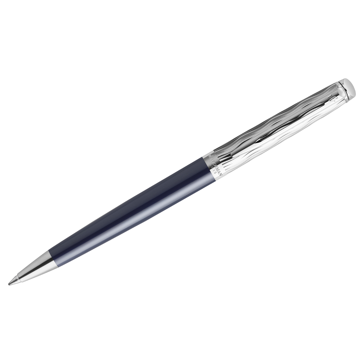 Ручка шариковая Waterman "H?misph?re SE Deluxe Blue CT" черная, 1,0мм, подарочная упаковка - фото 1