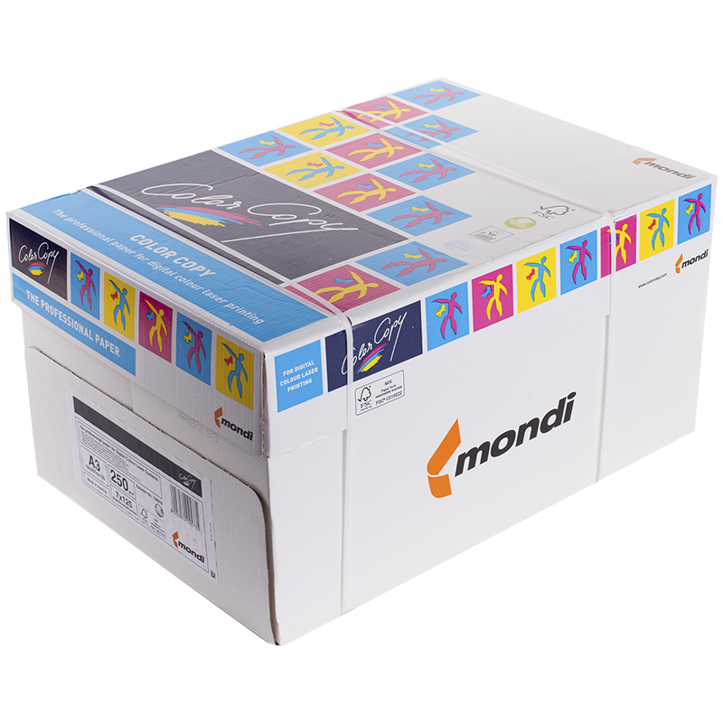Бумага Color copy А3, 250г/м2, 125л., 161% - фото 4