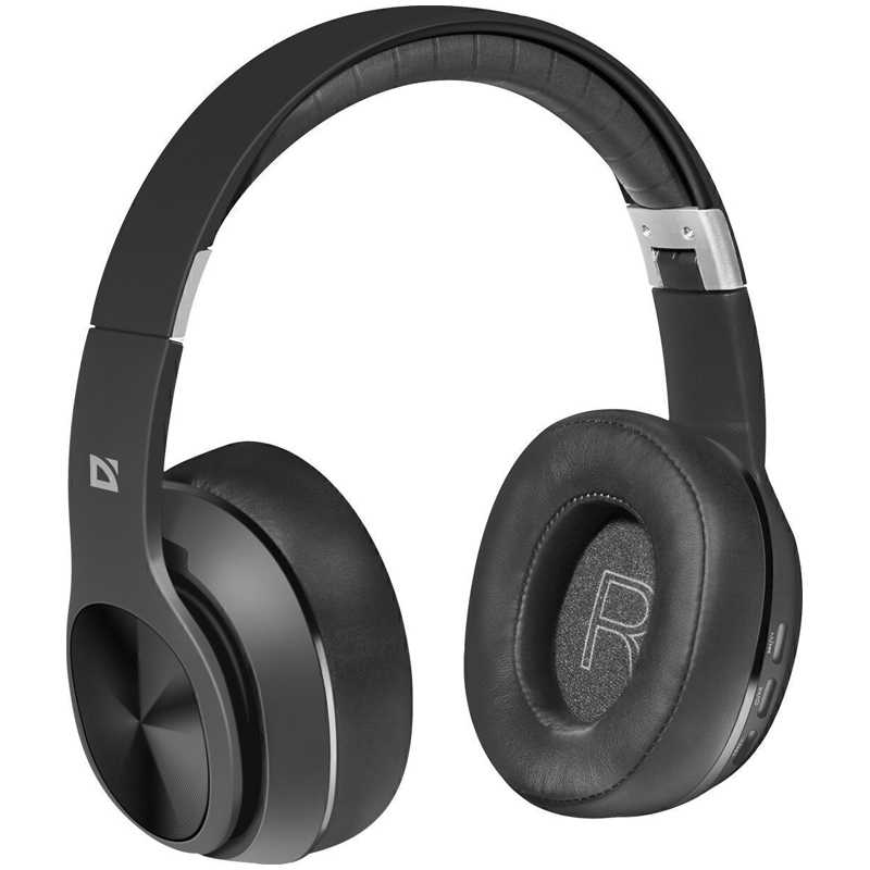 Наушники с микрофоном беспроводные Defender FreeMotion B540, Bluetooth, складные, MicroSD, FM, разъем Micro-USB, черный - фото 3