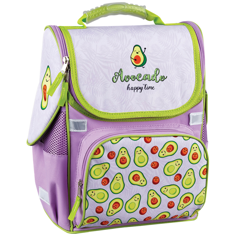 Ранец ArtSpace Junior "Avocado" 37*28*21см, 1 отделение, 3 кармана, анатомическая спинка - фото 1